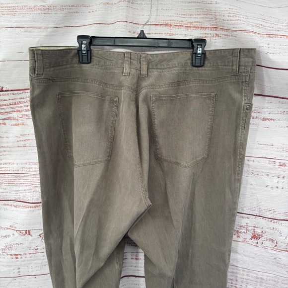 Tommy Bahama Pants Mens 44x32 Taupe Tencel Stretch Casual Flat Front Casual‎ - Picture 6 of 8